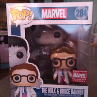 Funko pop Hulk & Bruce banner Marvel