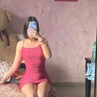 Tubino glitter rosa donna