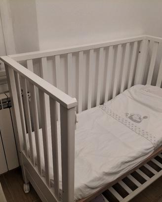 culla o next to me azzurra contact