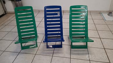 mini seggiole da spiaggia 