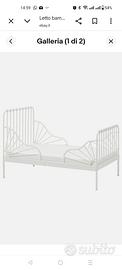 Lettino allungabile e materasso IKEA