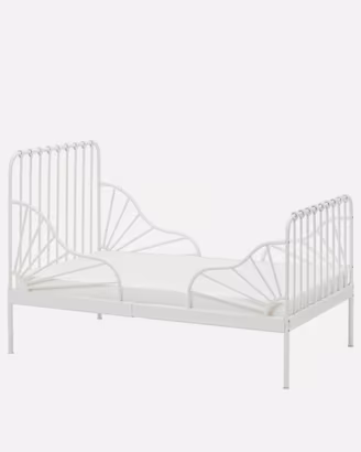 Lettino allungabile e materasso IKEA