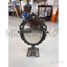 SPECCHIO DA TAVOLO IN OTTONE