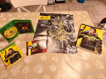 Cyberpunk 2077 Xbox  edizione doppio disco +guida