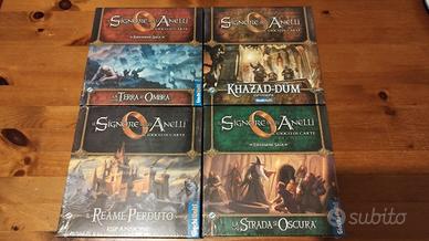 signore degli anelli il gioco di carte 4 espansion