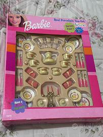 Barbie vintage 2001 - real porcelain tea set