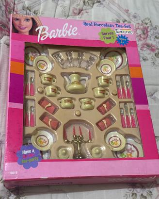 Barbie vintage 2001 - real porcelain tea set