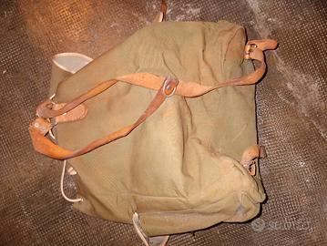 zaino vintage militari rumeni 