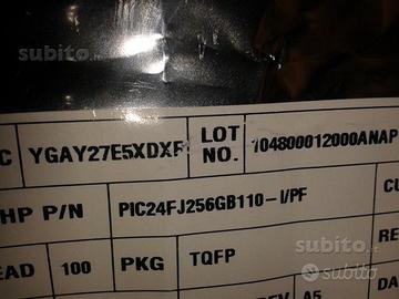 Microchip pic24fj256gb110-i/pf nuovo in imballo or