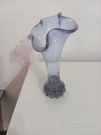 Vaso in Vetro Viola