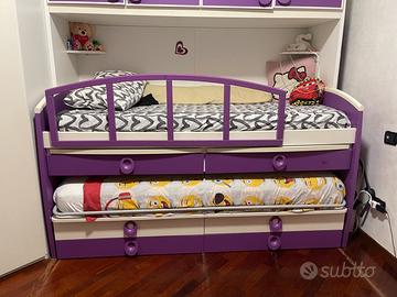 Letto doppio per cameretta