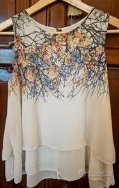 canotta decorata taglia S 