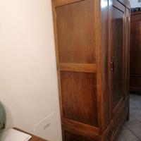 armadio in noce anni '40 con cassetto