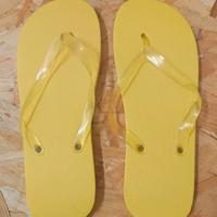 ciabatte matrimonio gialle