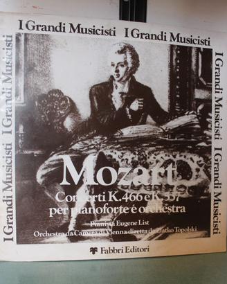 5 Vinili I GRANDI MUSICISTI - Fabbri Editori