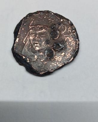 Moneta rara da 5 Cent Francesi del 1999