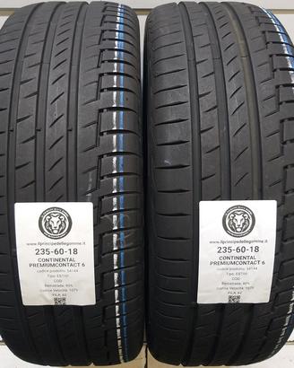 2 GOMME 235 60 18 CONTINENTAL A54144