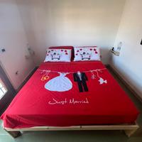 Struttura letto matrimoniale