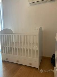 Lettino con cassetto 60x120 ikea gonatt