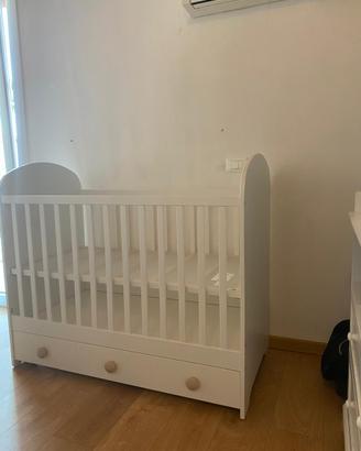 Lettino con cassetto 60x120 ikea gonatt