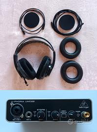 BEHRINGER U-PHORIA UMC22 Cuffie Superlux HD681EVO