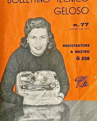 Radio - Geloso - Bollettino tecnico Geloso n. 77