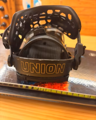 Union atlas attacchi snowboard