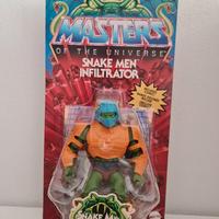 motu masters mattel origins Snake Man Infiltrator 