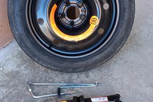 ruotino 125/80 r17 alfa romeo giulia 500x jeep 