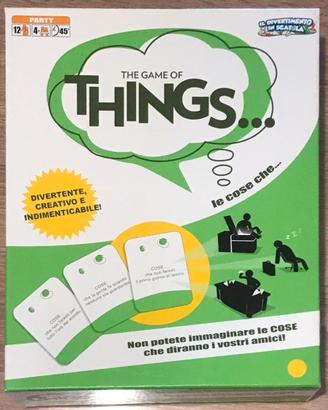 The Game of Things – edizione italiana rara – comp