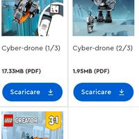 LEGO CYBER DRONE 3 IN 1