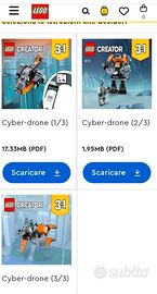 LEGO CYBER DRONE 3 IN 1