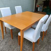 Tavolo e sedie Calligaris + Tappeto Shagy gratis