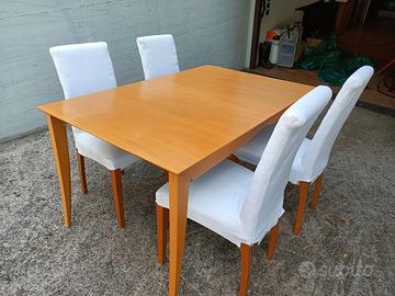 Tavolo e sedie Calligaris + Tappeto Shagy gratis