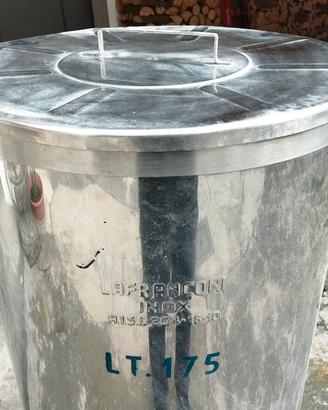 Botte inox 175 L.