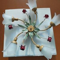 Plafoniera da soffitto a 5 luci (E14)