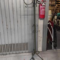 Attaccapanni da terra in ferro battuto