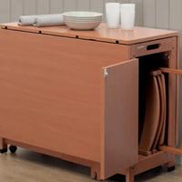 Tavolo in legno colore Noce

pieghevole con sedie 