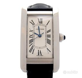 Cartier Tank Americaine 3971 Acciaio Automatic