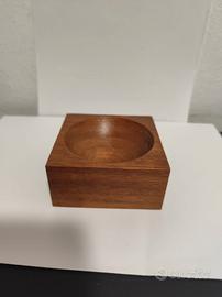 porta anelli in legno iroko