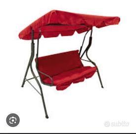 dondolo da giardino 3 posti 