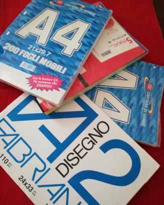 Cartoleria quaderni album disegno