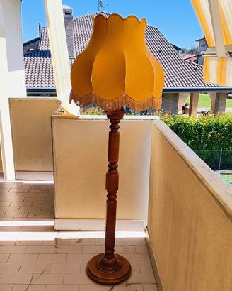 Lampada da terra vintage anni '80