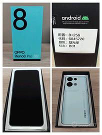 Smartphone Oppo Reno 8 Pro 8/16-256 NUOVO