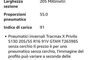 pneumatici invernali 