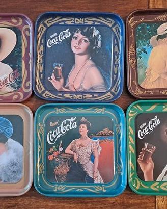 Set 6 Sottobicchieri Coca-Cola vintage liberty 50°