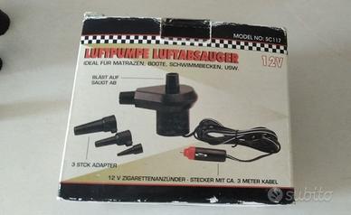 Pompa per Auto per gonfiabili mare