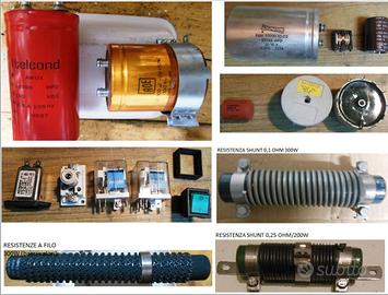 Resistenze di potenza - induttanze - rele'