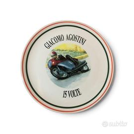 piatto da collezione giacomo agostini-15 volte