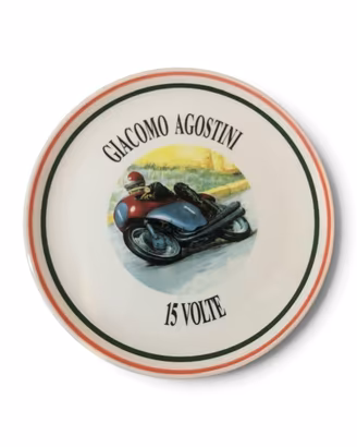 piatto da collezione giacomo agostini-15 volte